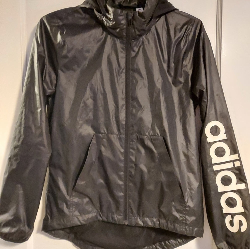 Adidas Essentials Linear Windbreaker Jacket - image 4